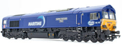 ACC3021-DCC-Class 66 DB Maritime Blue 66142 - DCC Sound Fitted