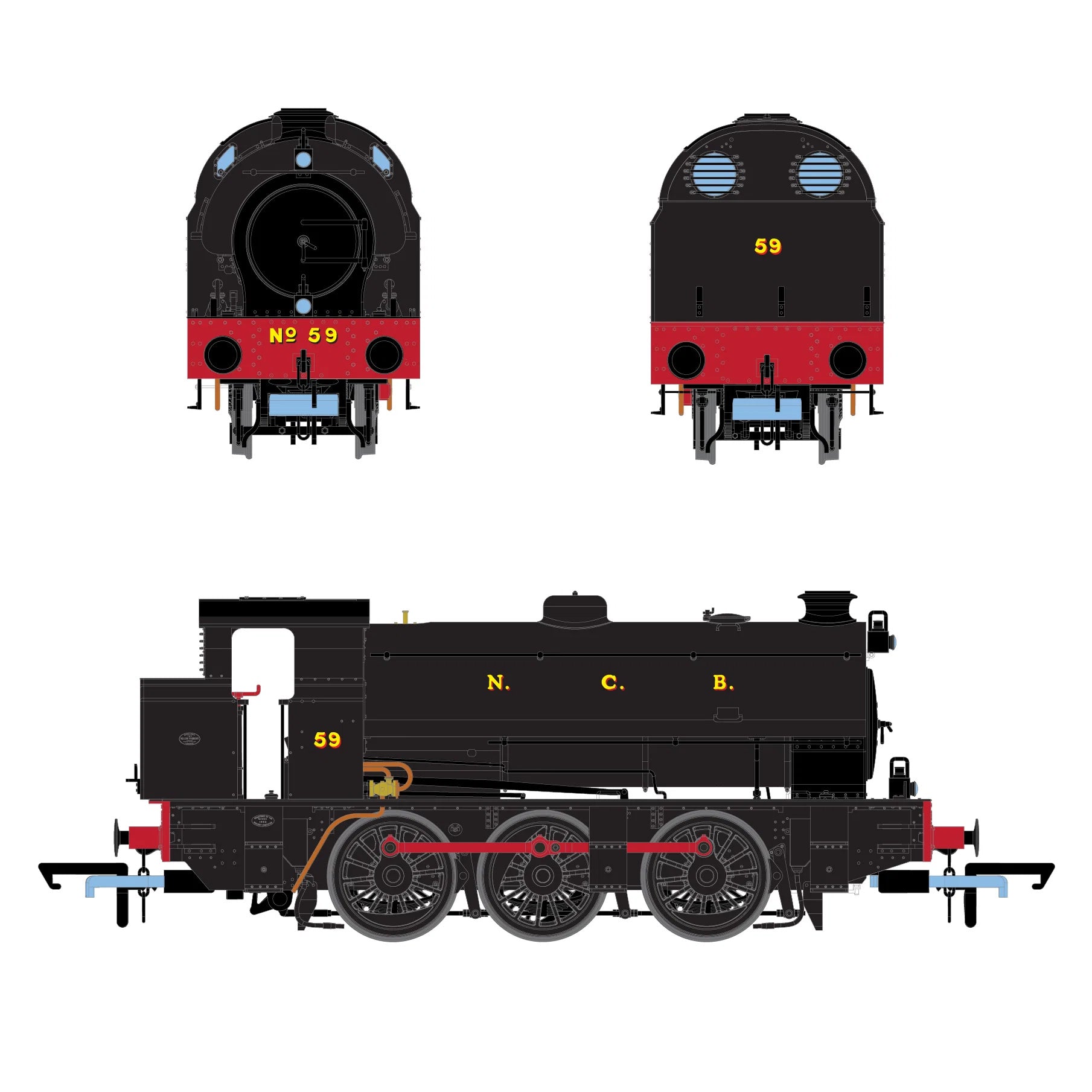 ACC3107 - Accurascale - OO - NCB North East - VF5300-59