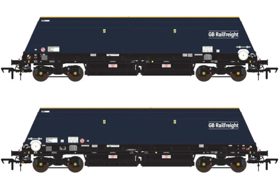 ACC3143 Cutdown HYA - Blue/Black with GB Railfreight branding (Pack 1)