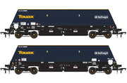 ACC3144 Cutdown HYA - Blue/Black with Touax/GB Railfreight branding (Pack 1)