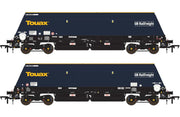 ACC3145 Cutdown HYA - Blue/Black with Touax/GB Railfreight branding (Pack 2)