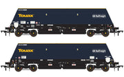 ACC3146 Cutdown HYA - Blue/Black with Touax/GB Railfreight branding (Pack 3)