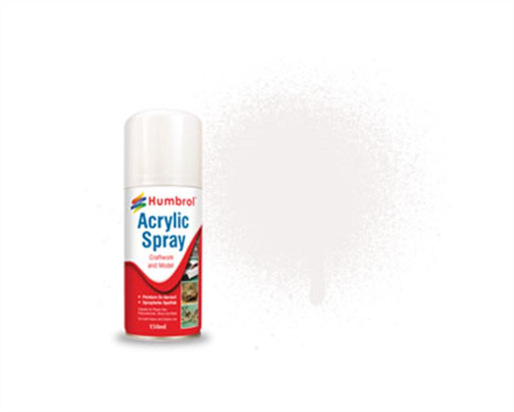Humbrol AD6049 No.49 Acrylic Varnish Matt Spray Can