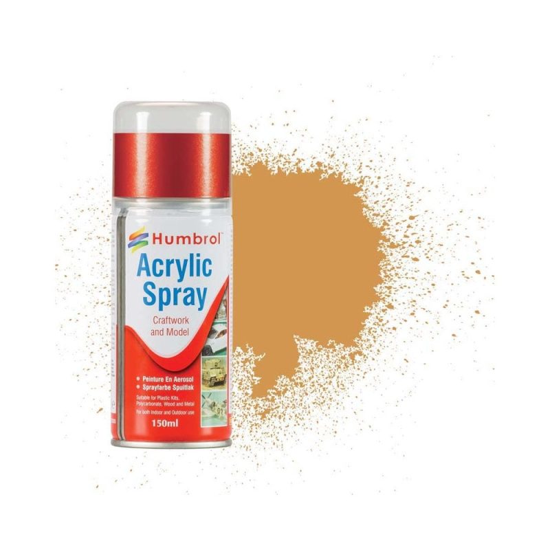 AD6063 - Humbrol - No 63 Sand Acrylic Spray Paint