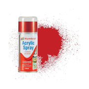 AD6220 - Humbrol - No 220 Italian Racing Red Acrylic Spray Paint