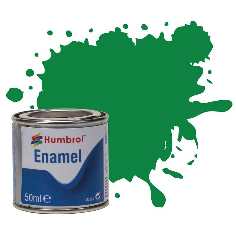 AQ0002 - Humbrol - No 2 Emerald - Gloss Enamel Paint