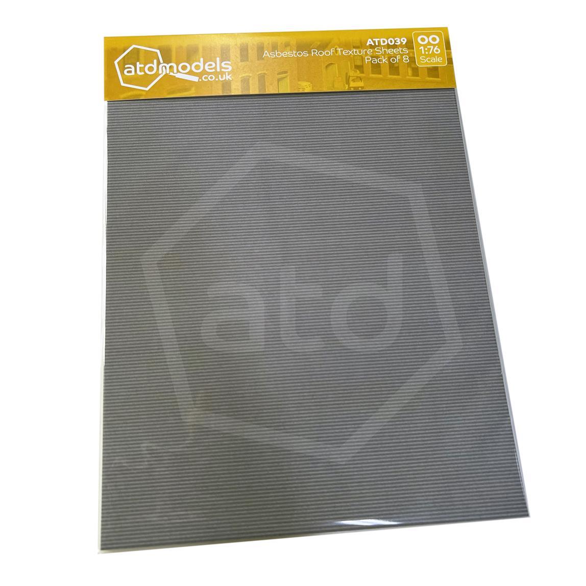 Asbestos Roofing Texture Sheets Pack of 8