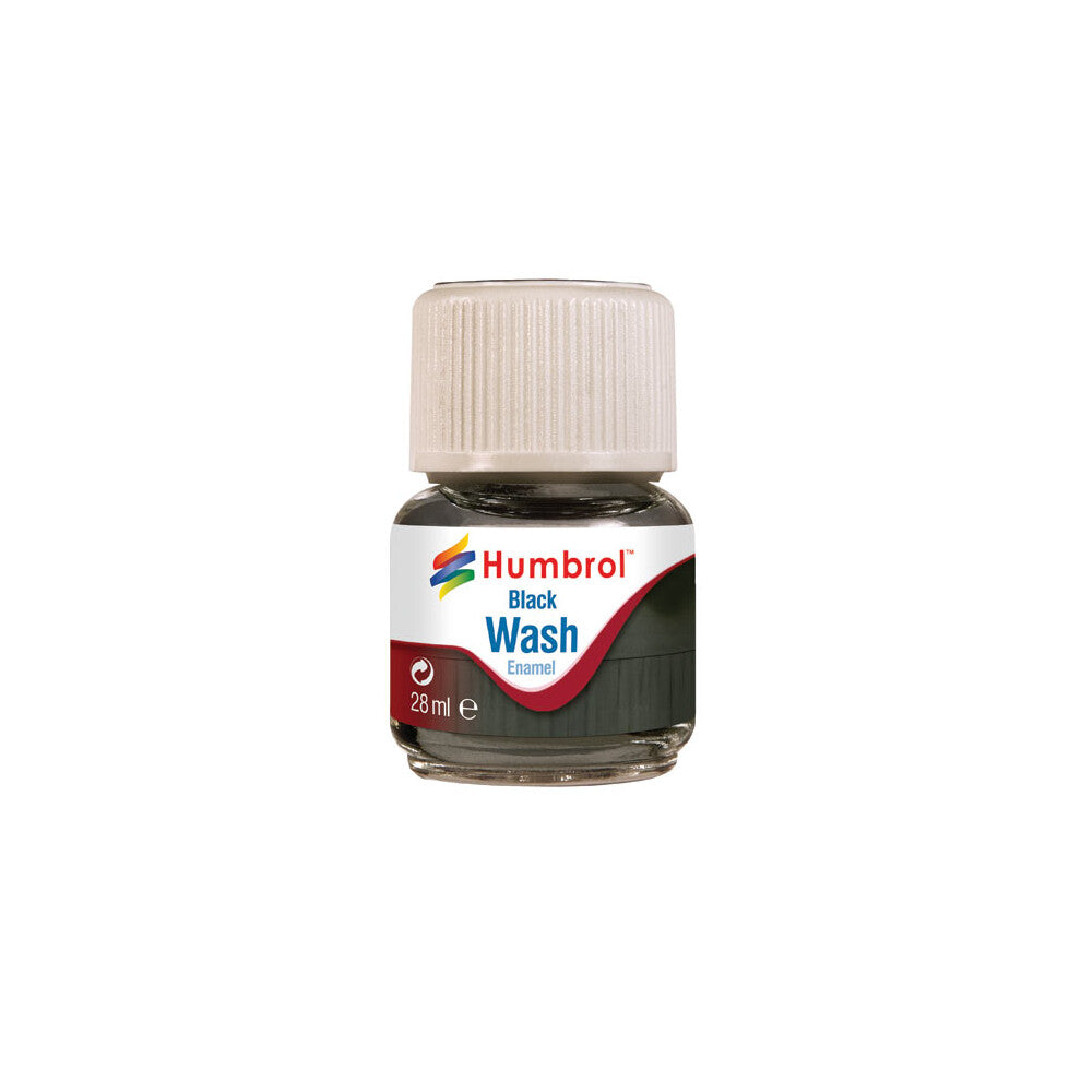Enamel Wash - Black 28ml