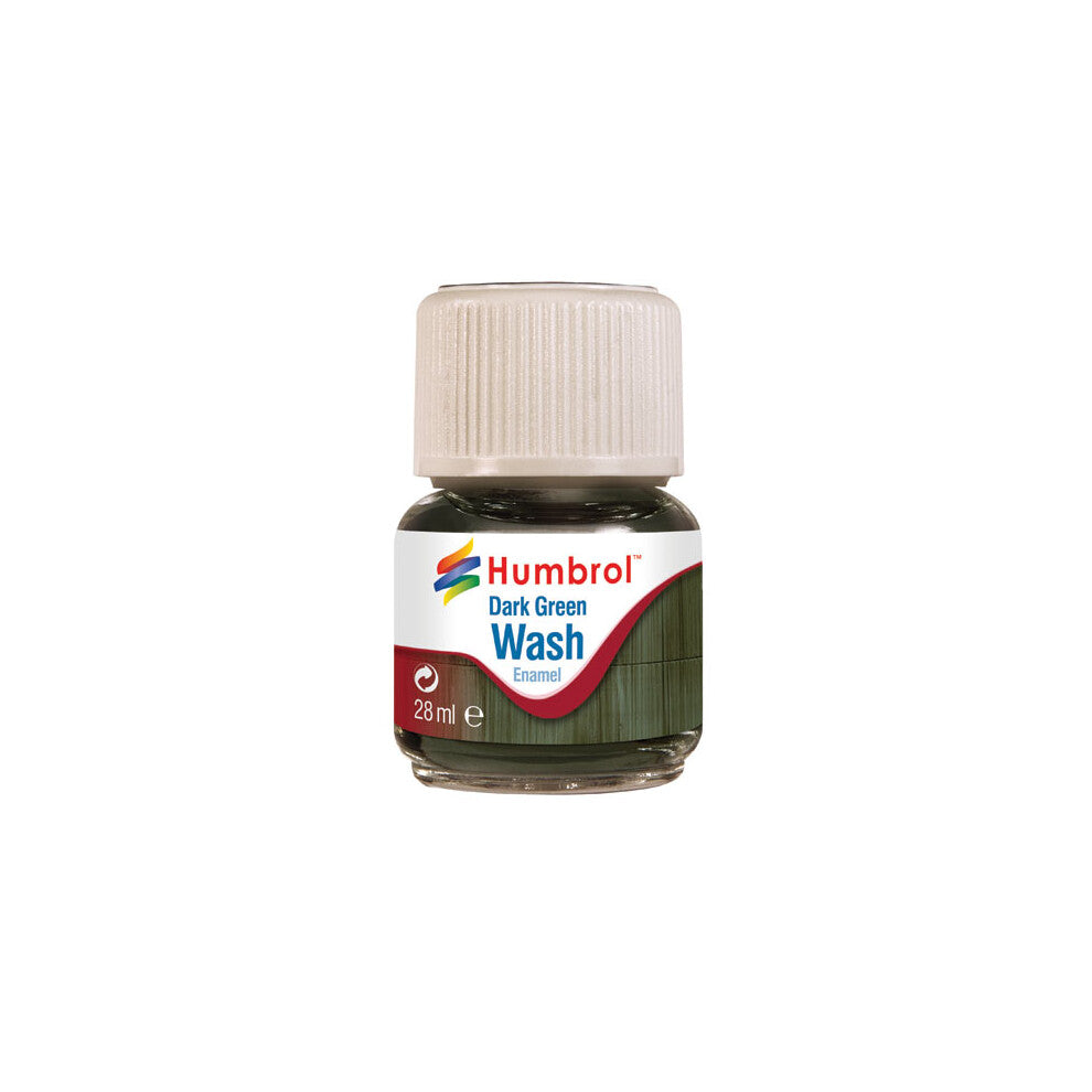 Enamel Wash - Dk Green