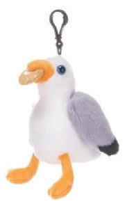 Steven the Seagull with Doughnut bag clip - Severnside