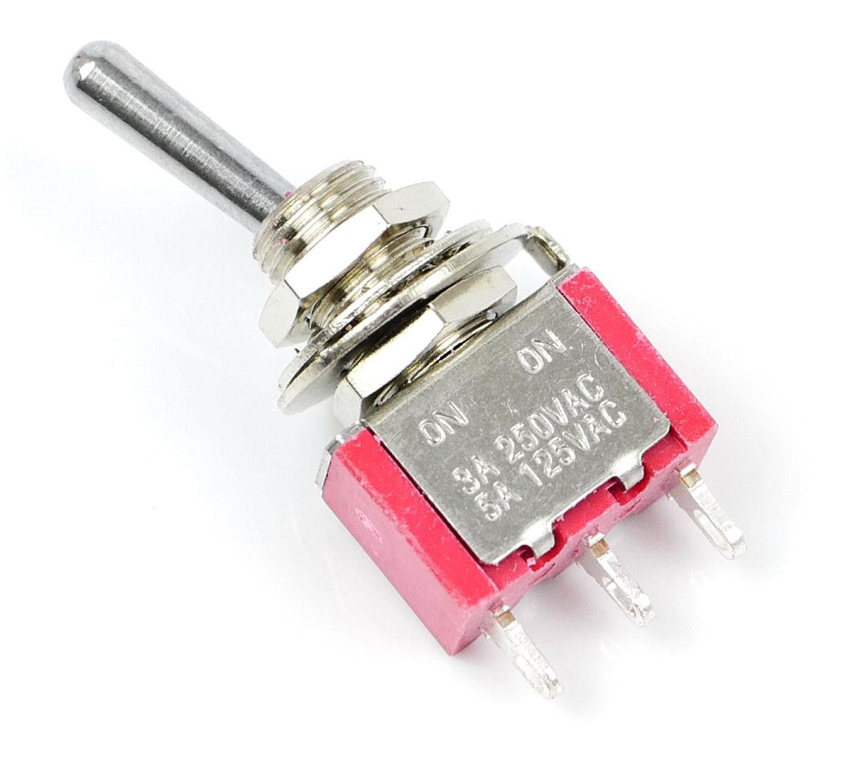 A5C Miniature SPDT Toggle Switch