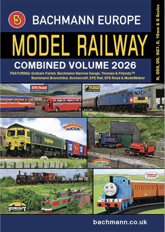 Bachmann 2026 Model Railway Combined Volume Catalogue