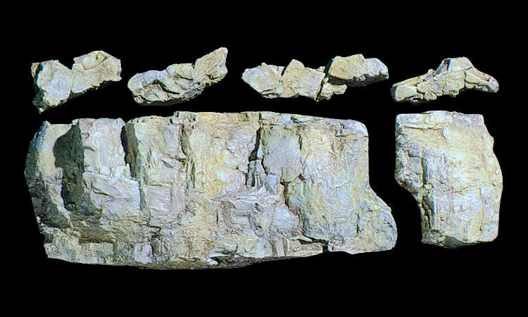 C1243 - Woodland Scenics - Bass Rock Mould 10.5 x 5"