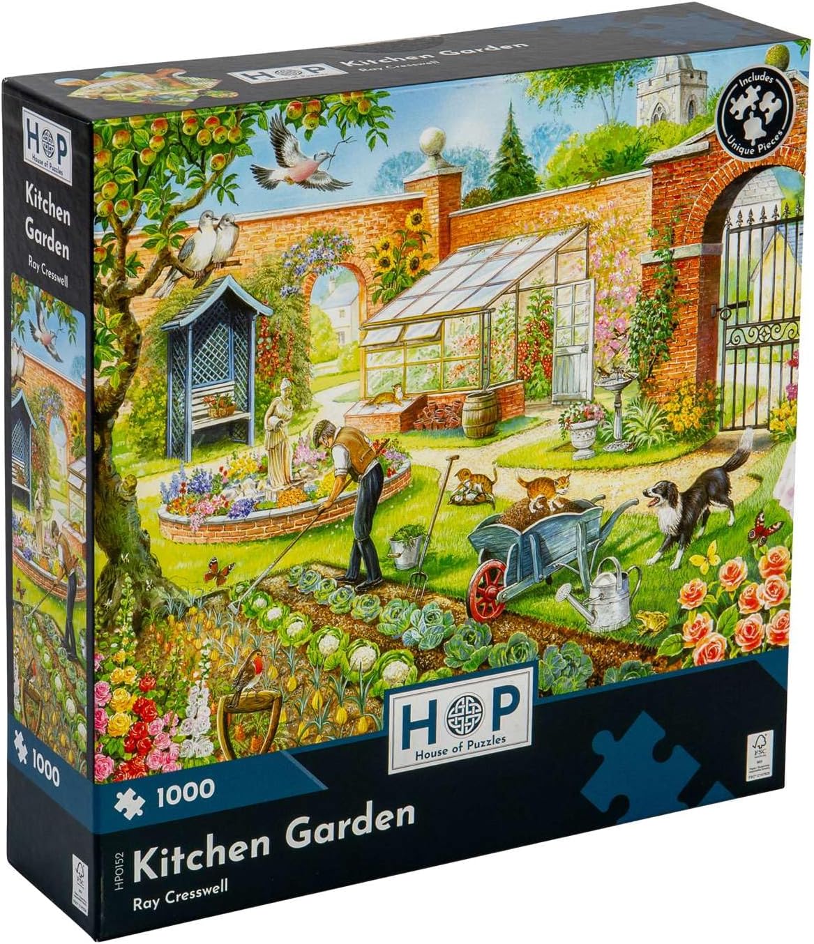 C210423-1259 - The House of Puzzles - Kitchen Garden 1000pc Puzzle