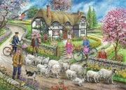 'Daffodil Cottage' House of Puzzles 1000 piece jigsaw