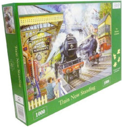 Train Now Standing (Flying Scotsman) ' The House of Puzzles 1000 piece jigsaw