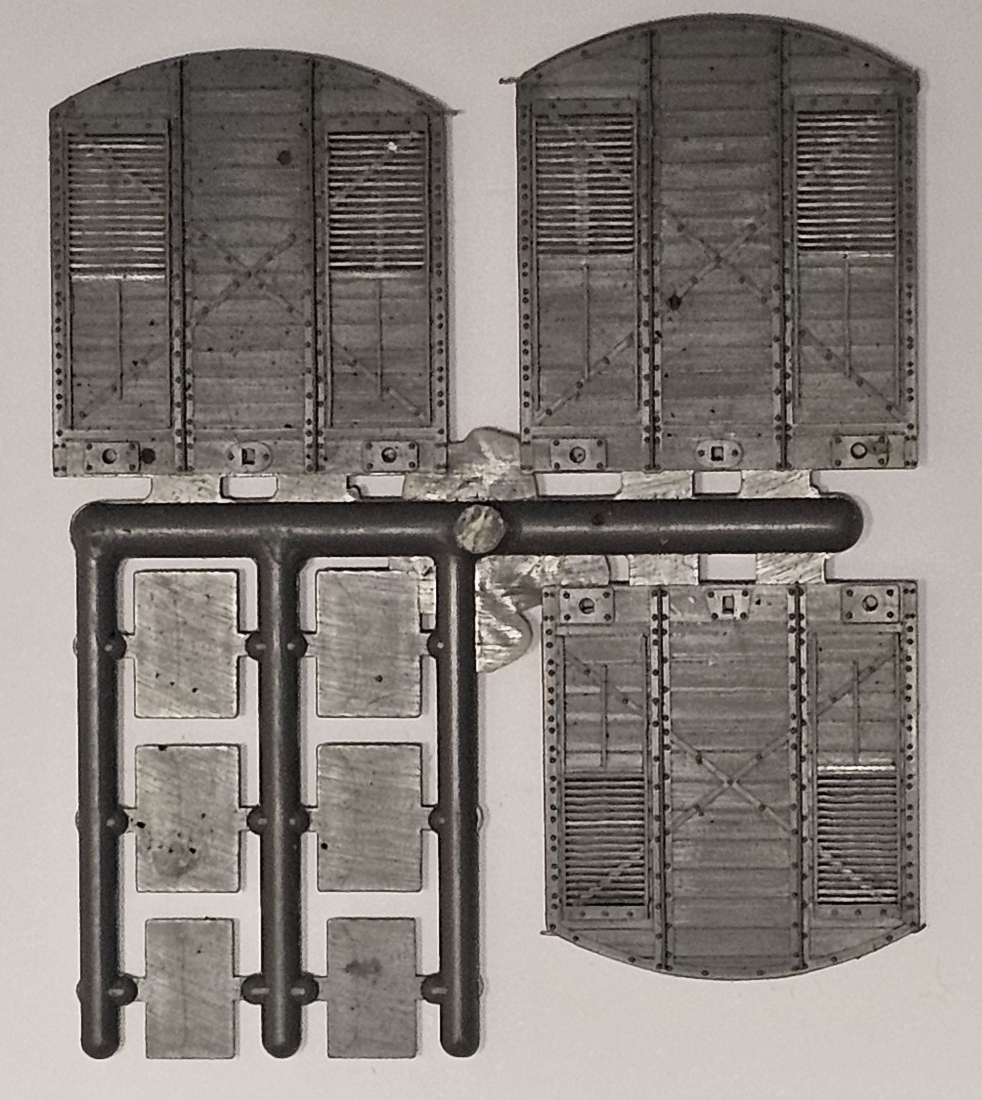 CC1017 - Cooper Craft - GWR Louvered Van Ends