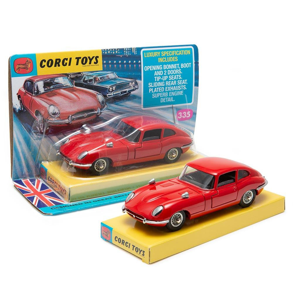Corgi - CD54321012 335 - 4.2 Litre E-Type Jaguar in Red
