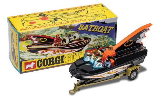 CD54321062 107 - Batboat with Batman and Robin