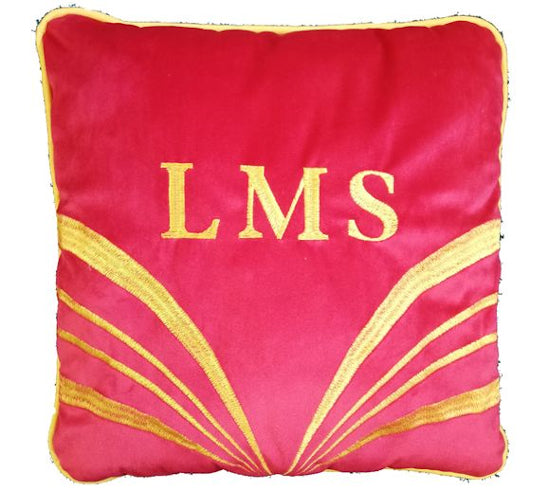 Railway Heritage Cushion 'LMS Emblem'