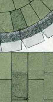 D6 Grey Paving Stone Building Papers