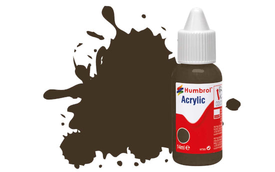 No 10 Acrylic Service Brown - Gloss