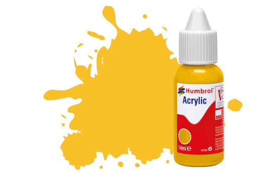 No 24 Acrylic Trainer Yellow - Matt