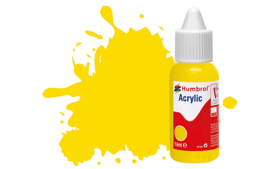 Humbrol DB0069 No 69 Acrylic Yellow - Gloss