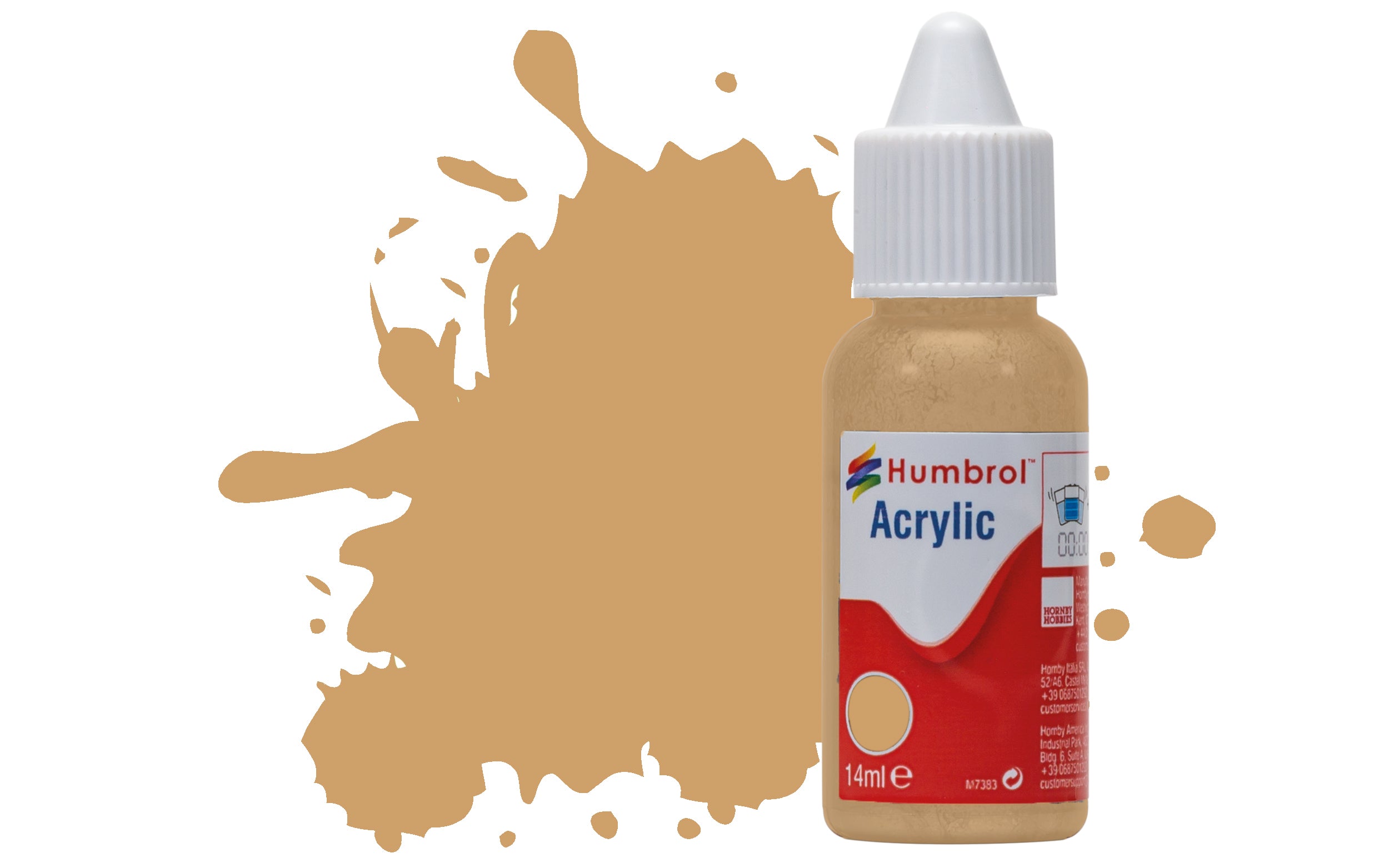 No 94 Acrylic Brown Yellow - Matt