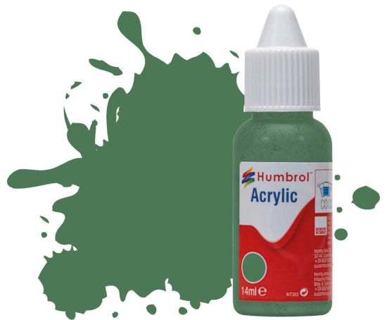 No 101 Acrylic Mid Green - Matt