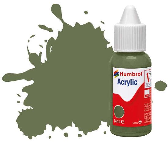 No 102 Acrylic Army Green - Matt