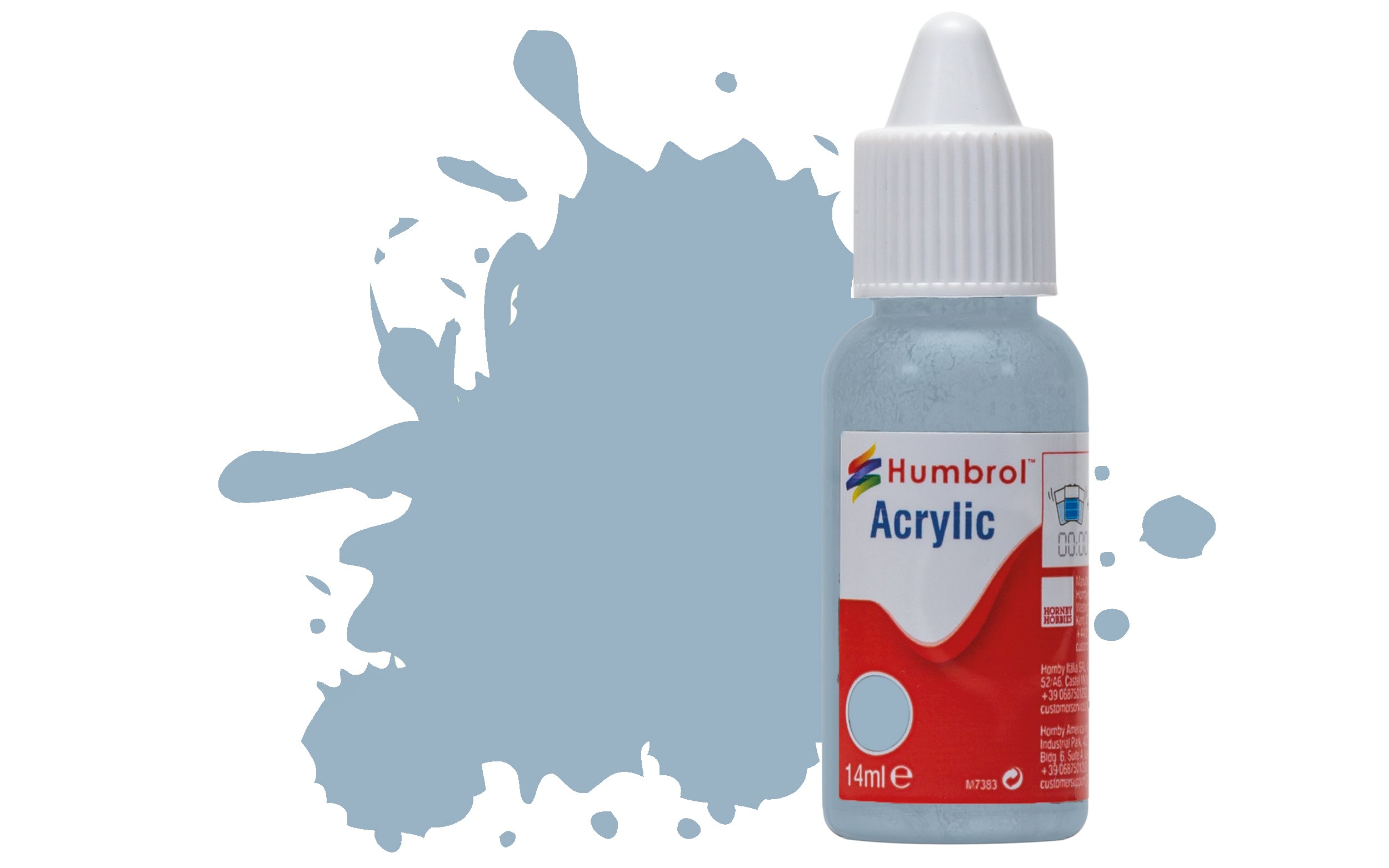 No 128 Acrylic US Compass Grey - Matt