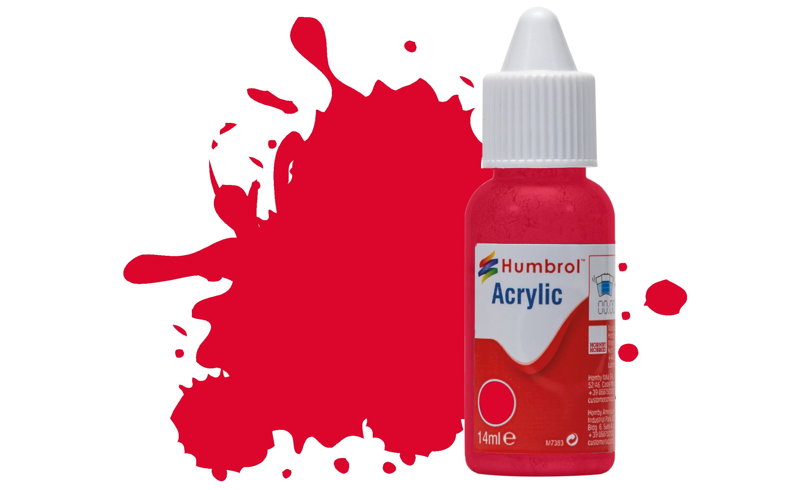 No 238 Acrylic Red Arrow - Gloss
