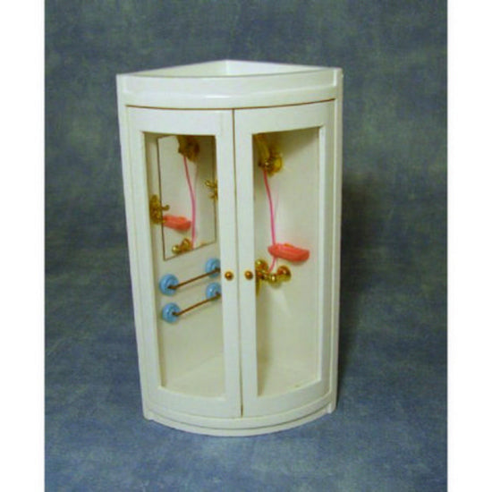 DF1172 Modern corner Shower Unit 1:12th Scale