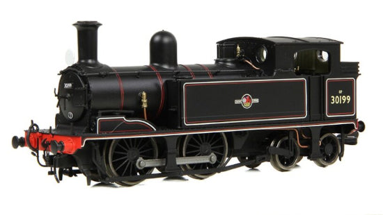 E85018 SPECIAL OFFER LSWR Adams O2 30199 BR Lined Black (Late Crest)
