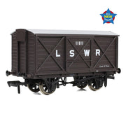 LSWR 10T Ventilated Covered Van - LSWR Brown
