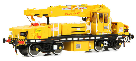 E87108 Plasser 12T YOB Diesel-Hydraulic Crane BR Departmental Yellow SPECIAL OFFER