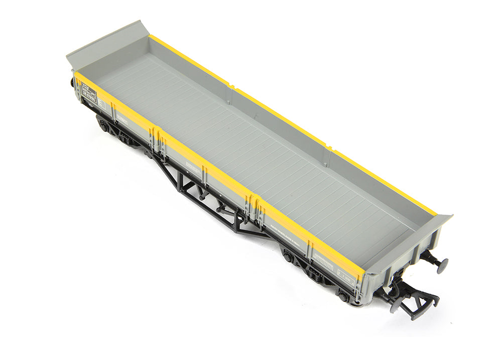 E87120 - EFE Rail - OO - BR YCV 'Turbot' Bogie Ballast Wagon BR Engineers Grey & Yellow