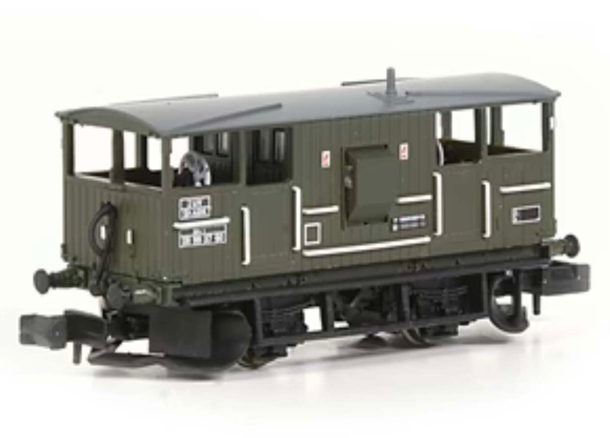 BR 20T Ballast Plough 'Shark' BR Olive