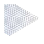 EG4515 - Evergreen Scale Models - Sidewalk (4.7 mm Squares)