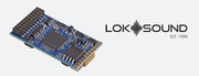 ESU-58410 - Loksound 5, DCC/MM/SX/S4 Blank Decoder, 8 Pin, NEM652 with 11mm x 15mm Speaker & Power pack leads