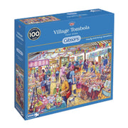 'Village Tombola' Gibsons 1000 piece jigsaw