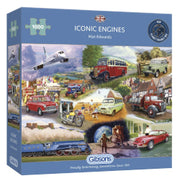 'Iconic Engines' Gibsons 1000 piece jigsaw