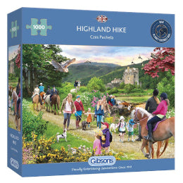 Highland Hike' Gibsons 1000 piece jigsaw