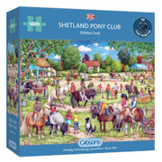 'Shetland Pony Club' Gibsons 1000 piece jigsaw
