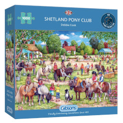 'Shetland Pony Club' Gibsons 1000 piece jigsaw
