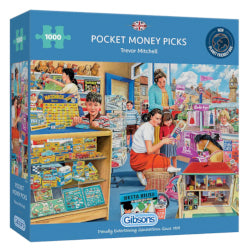 'Pocket Money Picks' Gibsons 1000 piece jigsaw