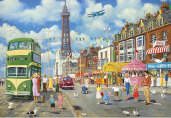 'Blackpool Promenade' Gibsons 1000 piece jigsaw
