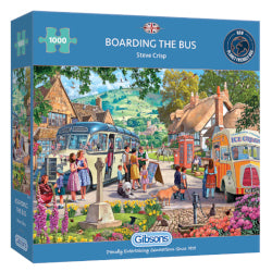 Boarding the Bus' Gibsons 1000 piece jigsaw