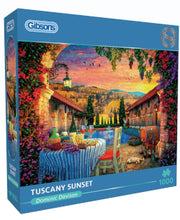 Tuscany Sunset' Gibsons 1000 piece jigsaw